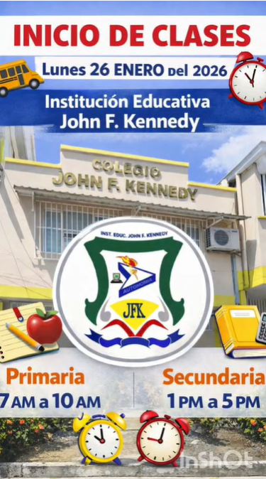 Inicio de clases. Lunes 26 de enero de 2026